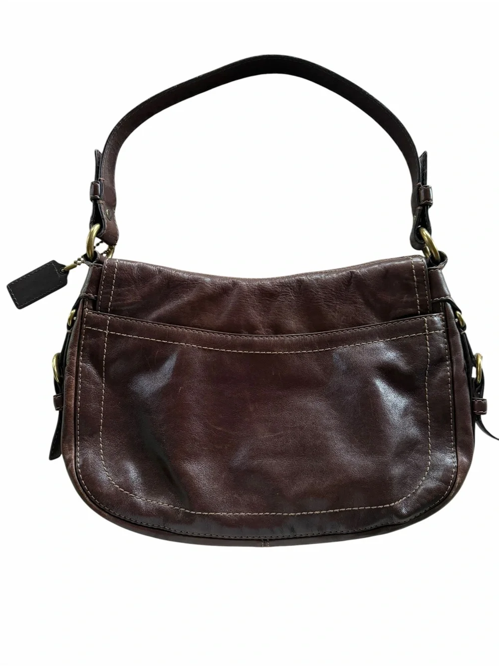 Vintage Coach Legacy Garcia Hobo Brown Leather